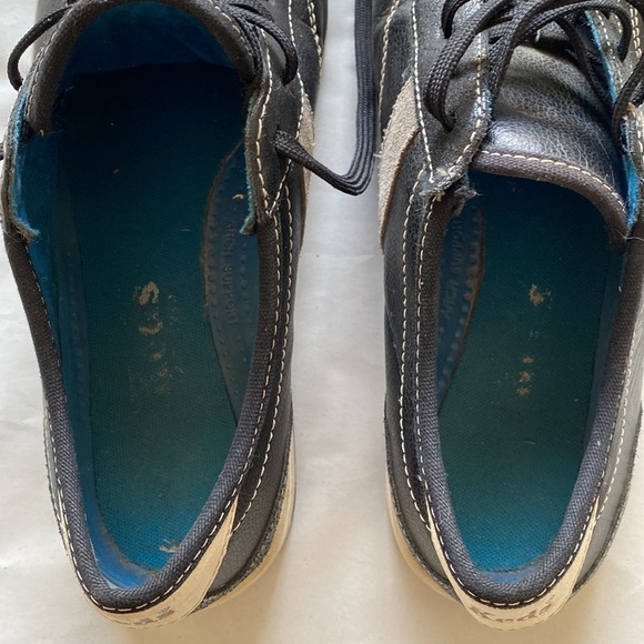 Ked's leather sneakers tennis shoes Women’s Black Size 8.5 walking comfort - Picture 8 of 8